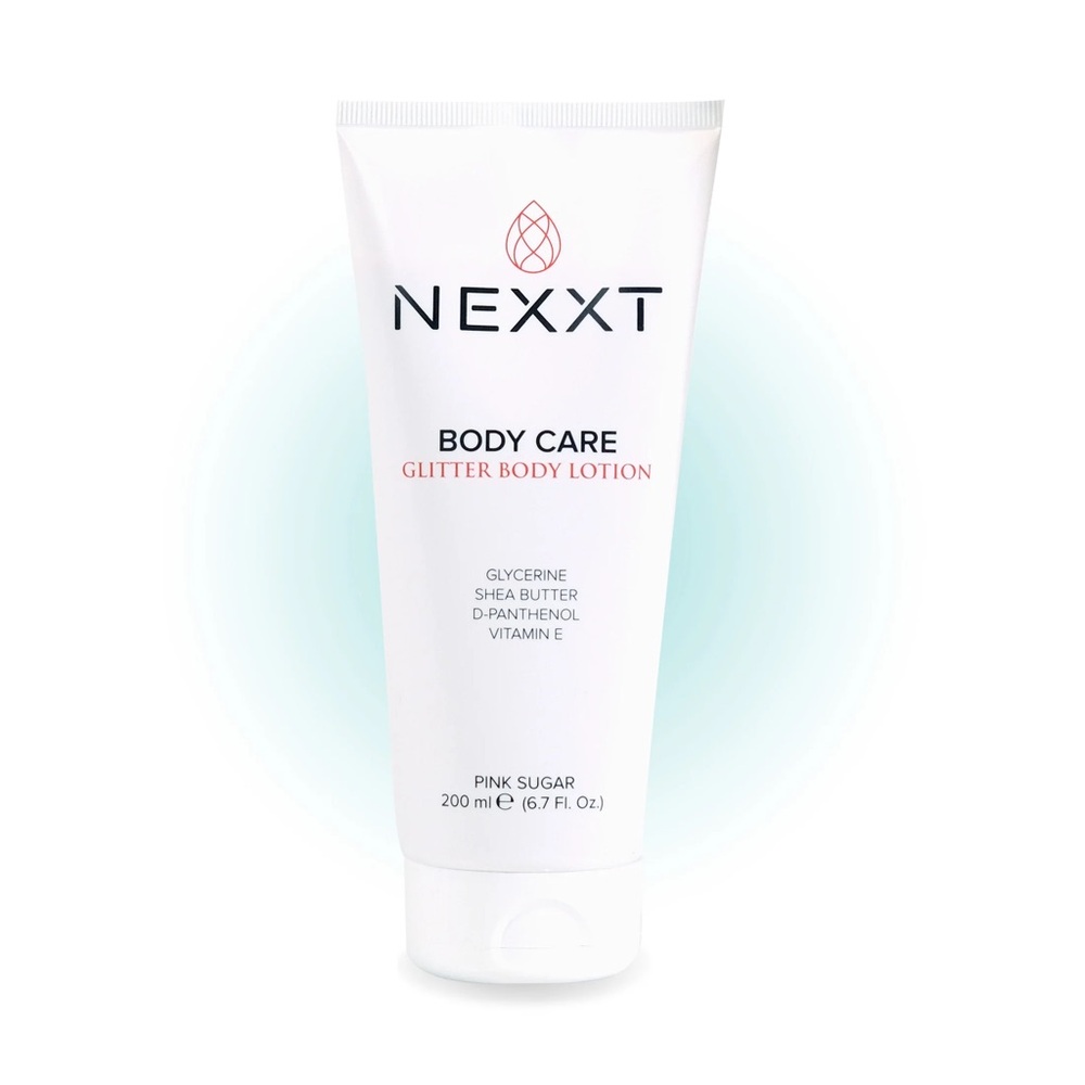 Nexxt Glitter Body Lotion - Pink Sugar